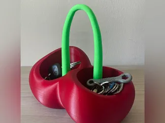 Cherry Catch-All Tray for Summer