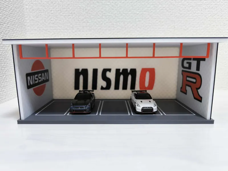1:64 Scale NISMO Diorama (White)