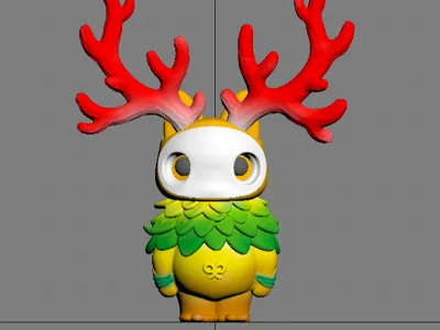Forest Elf - rough parts separation