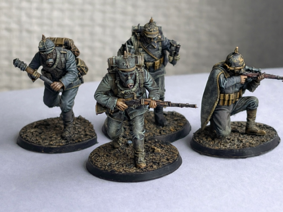1418 jeu de guerre 32mm DND part 8 allemand 17a20