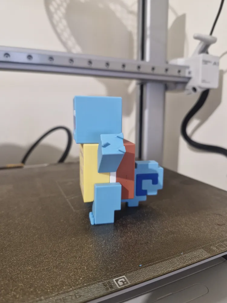 Cobblemon #007 Squirtle - Free 3D Print Model - MakerWorld