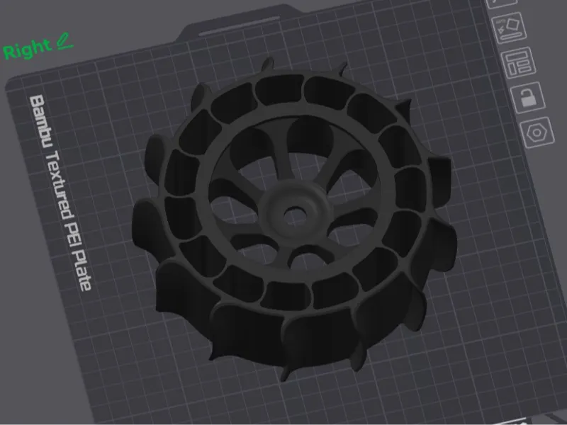 17mm Paddle Tires for Traxxas Maxx – Sand & Snow