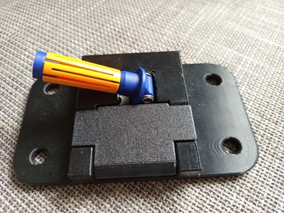 Ground and anchor plate compatible with Peggy Peg Fix Go