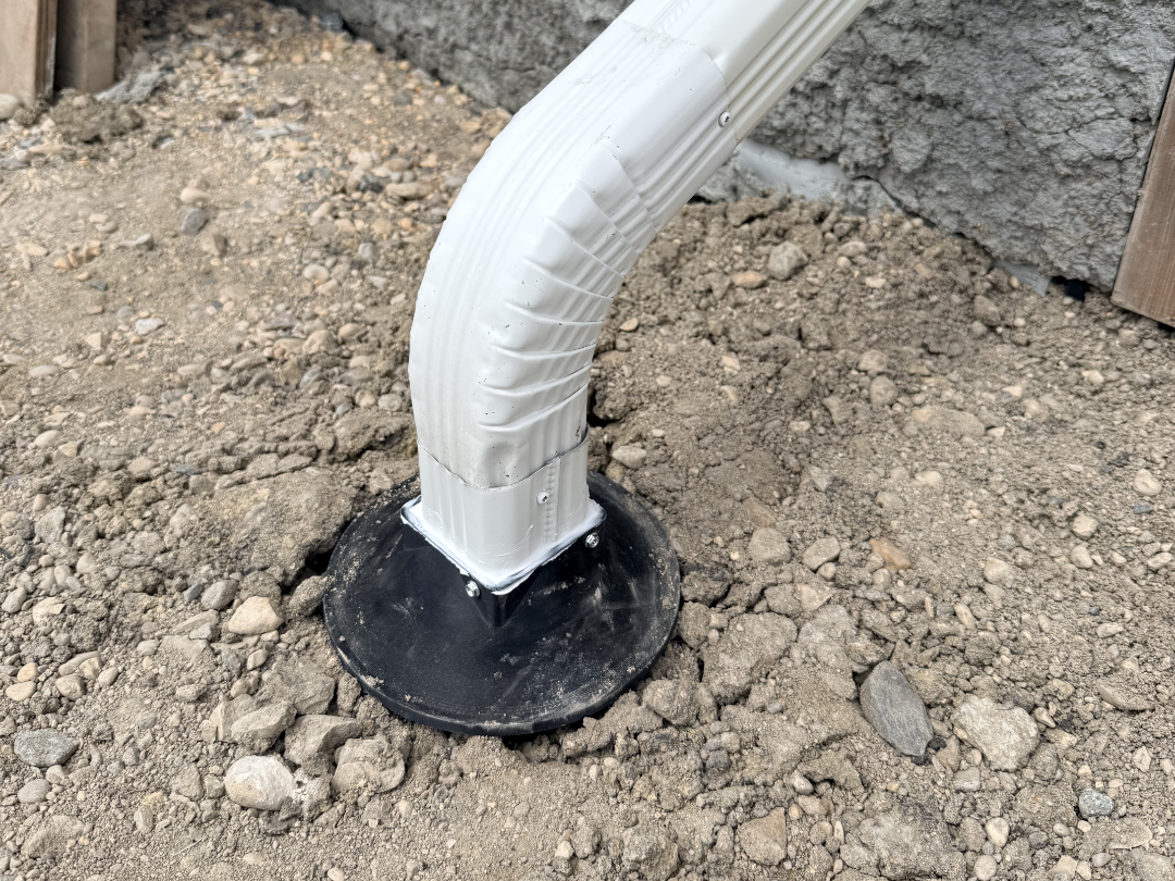 RELN 6" Round Drainage Downspout Adapter