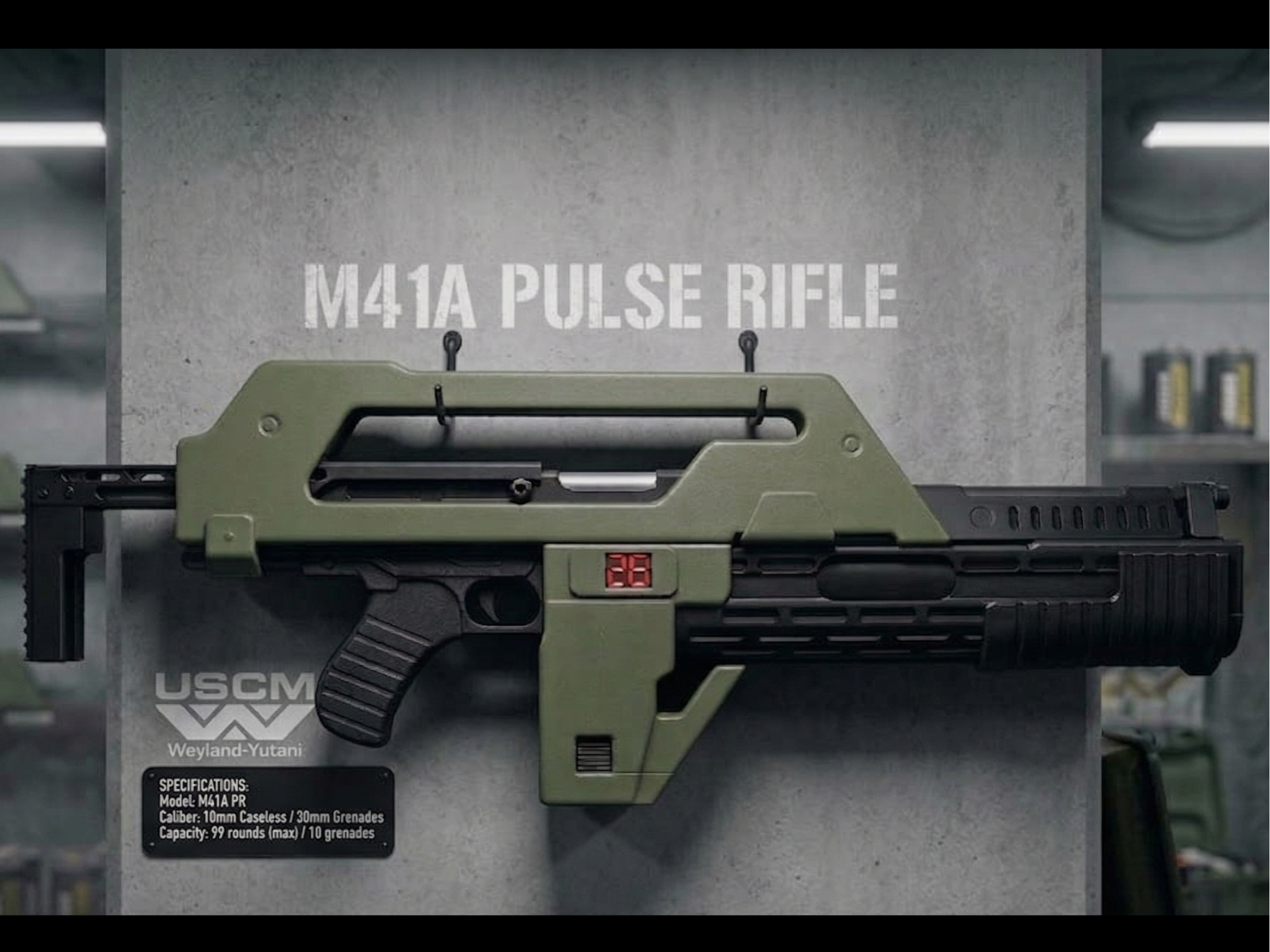 Aliens: Colonial Marines weapons M41A