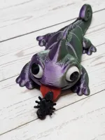 With a bigger tongue to allow for a magnet placement