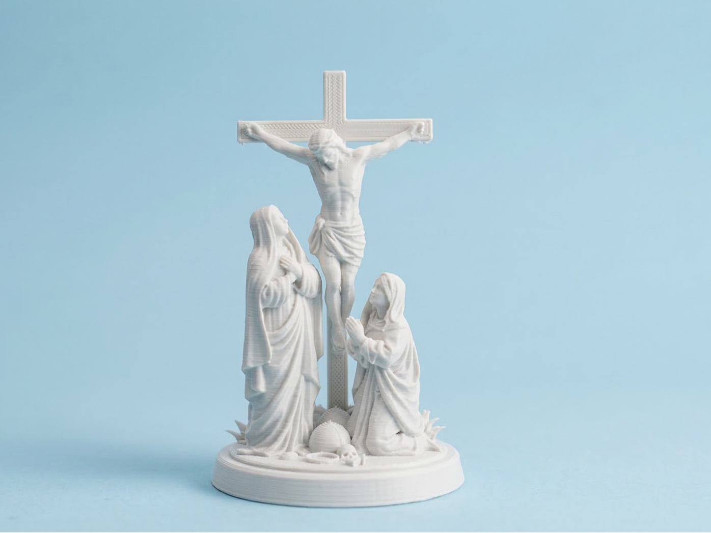 Crucifixion Scene Statue