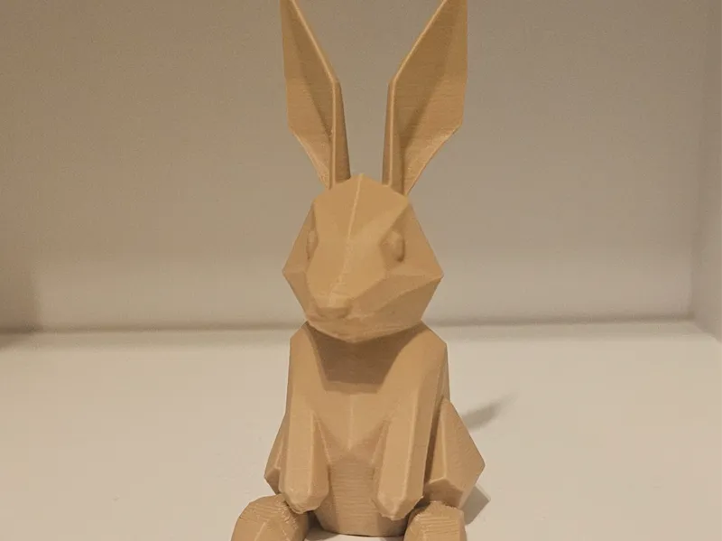 Low Poly Easter Bunny