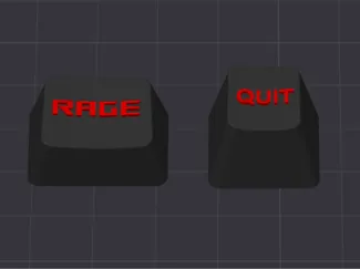 Rage Quit - ALT F4 Keycaps