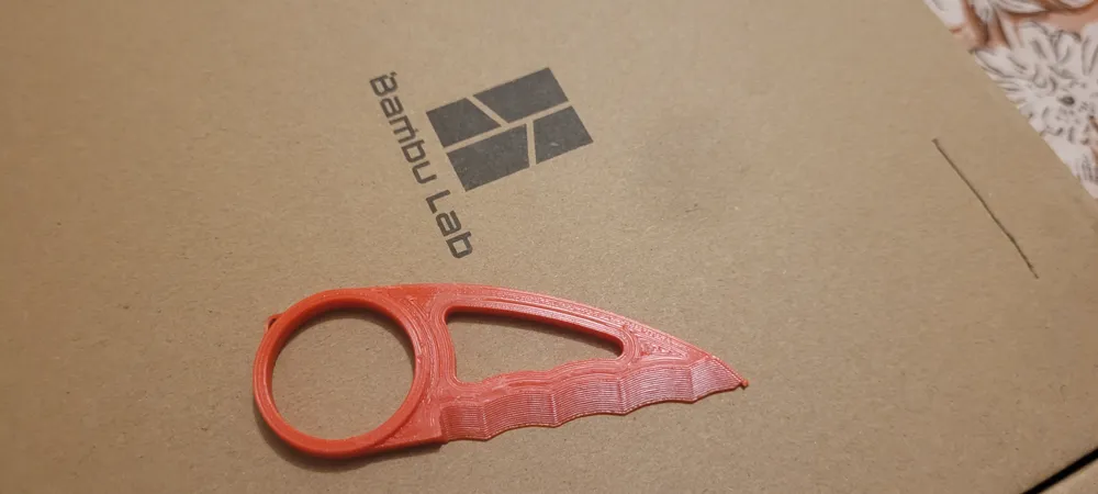 Simple Box Cutter with Keychain Hole - 3 Grams by nebnics - MakerWorld