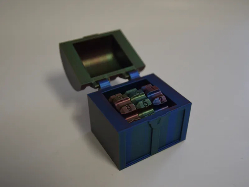 D&D Chest health tracker (Print in Place)