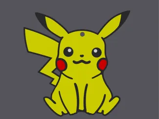 keychain Pikachu 