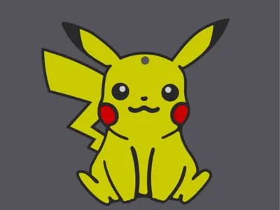 keychain Pikachu 