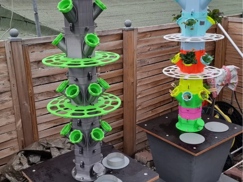 Hydroponic Tower – Ultra-Stable - 2026 Edition