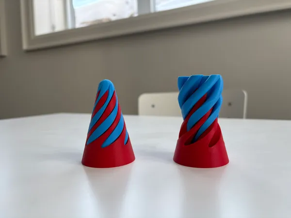 Petit fidget en spirale