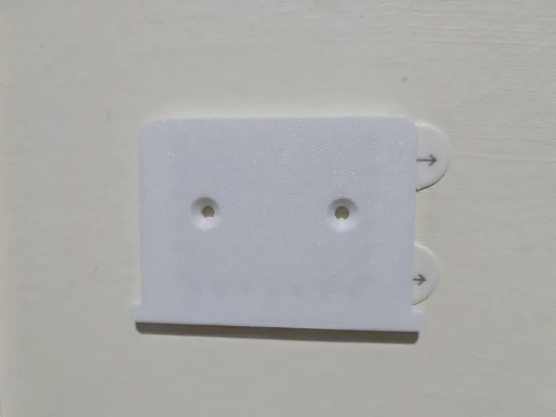 Simple wall mount for Netgear WAX access points