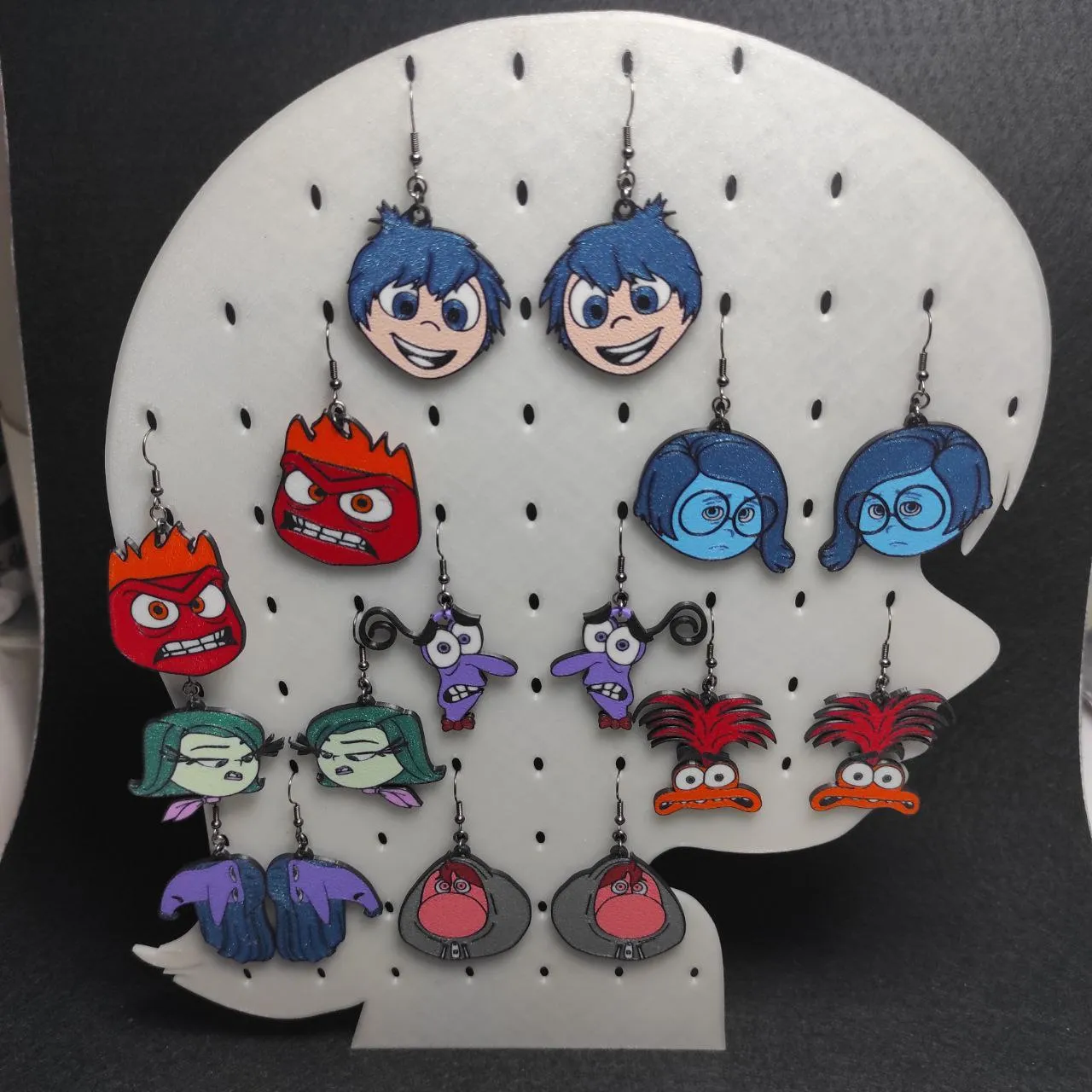 Earring holder - Inside Out / Del revés view 2