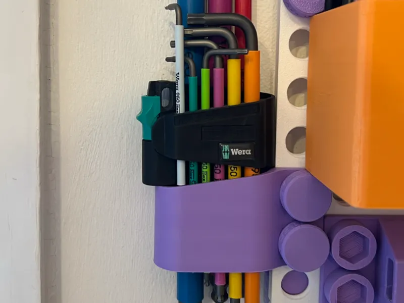 Wera Allen Keys Set holder for Threadboards