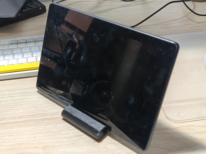 Simple phone and tablet stand.