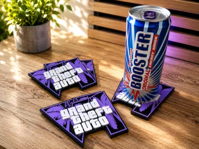 GTA VI Coasters / PlayStation /Grand Theft Auto