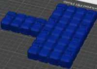 5 Cubes in 1 Plate