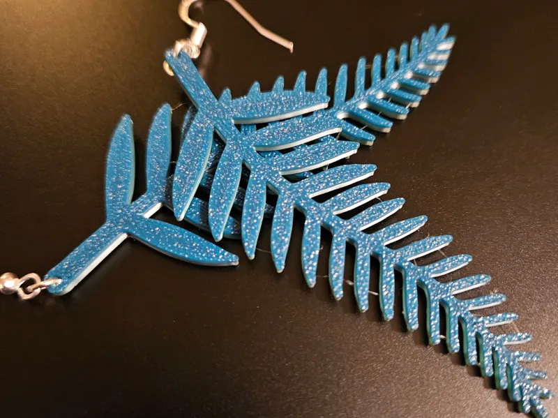 Fern Leaf Earrings