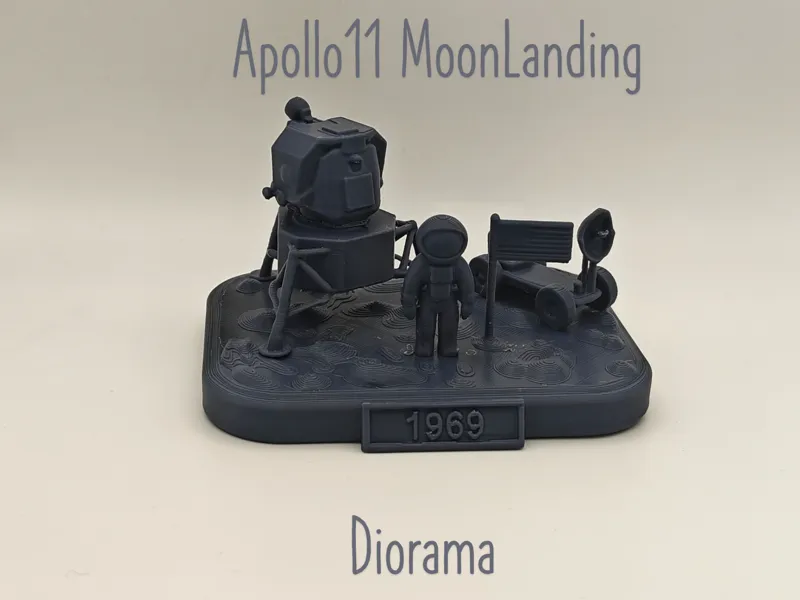 Apollo 11 Moon Landing in 1969