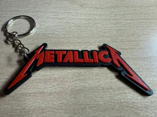 Metallica keychain