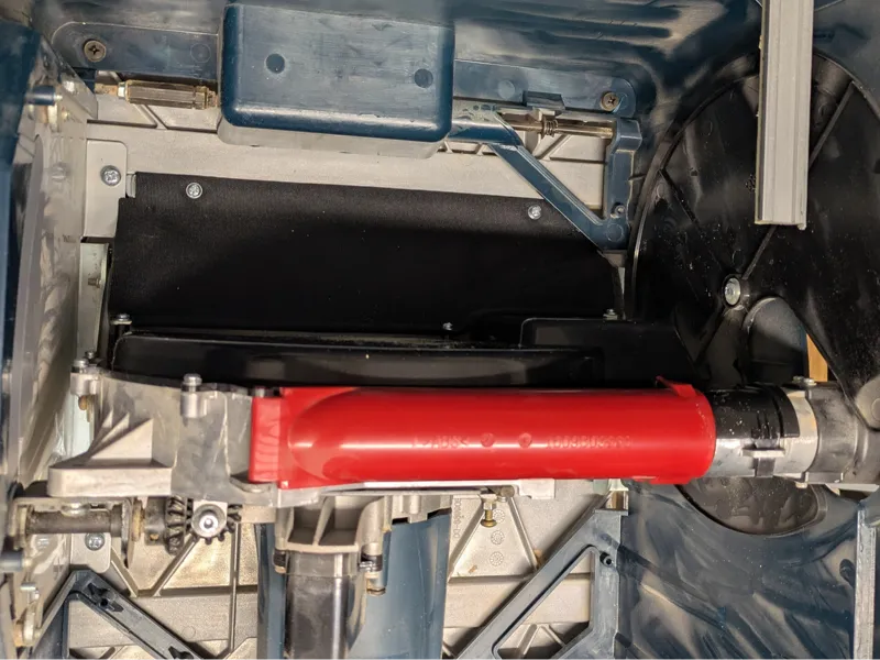 Bosch GTS635-216 Absaug-Optimierung Sägekasten