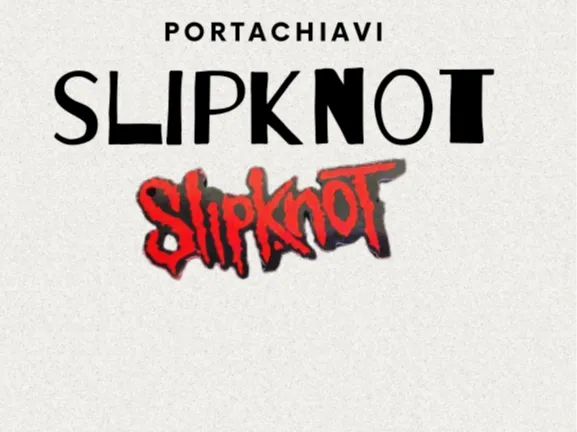 portachiavi slipknot