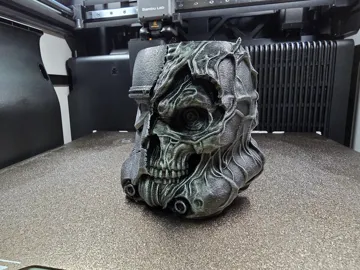 Maceta decorativa: Zombie Trooper Skull Planter & Desk Organizer — vista de referencia 3