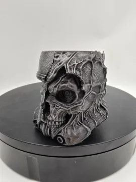 Maceta decorativa: Zombie Trooper Skull Planter & Desk Organizer — vista de referencia 5