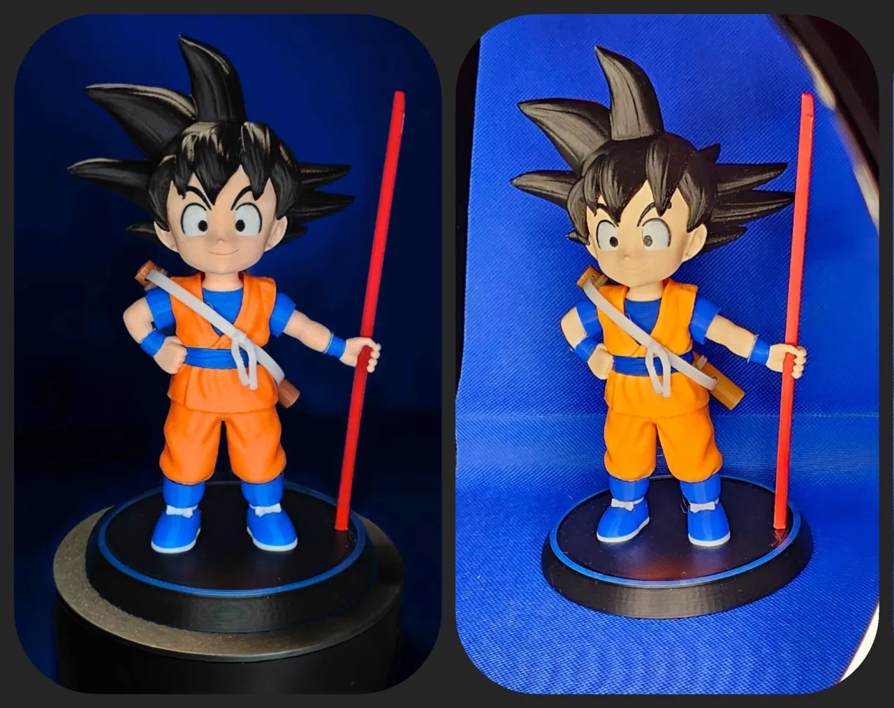 Thanks 2k!! Goku Daima Fanart (19 cm incl. base) view 3