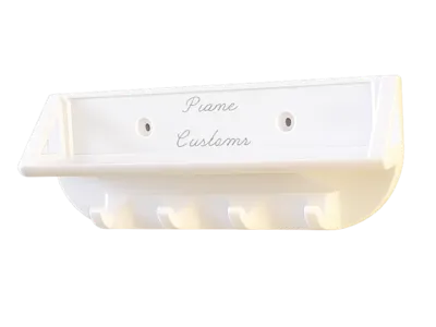 Key Rack With Shelf