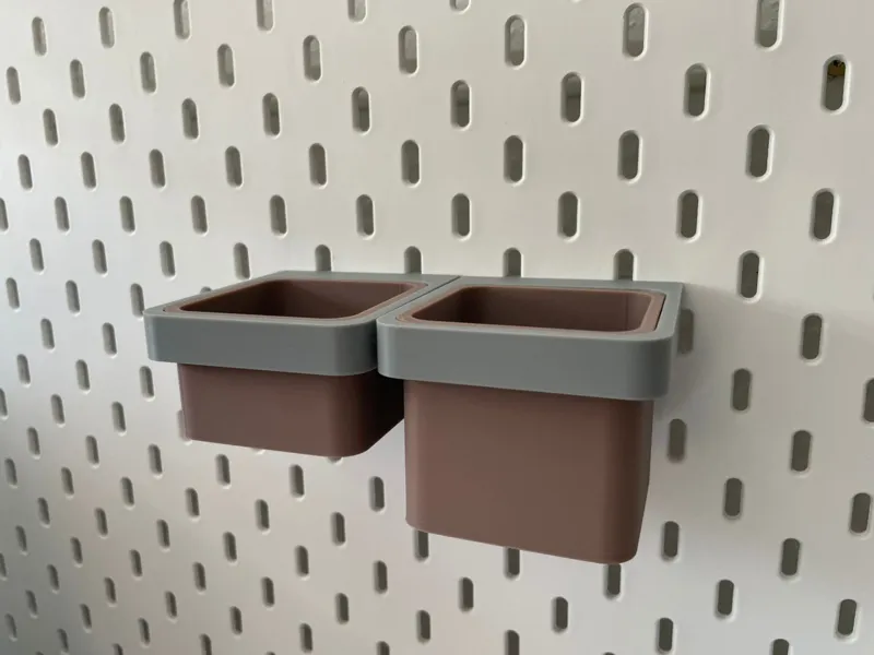 IKEA Skadis Gridfinity Container Storage System
