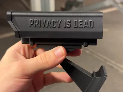 Privacy is dead.