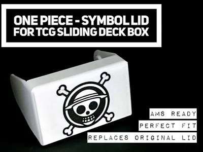 Extension: Trading Card Deck Box Lid One Piece