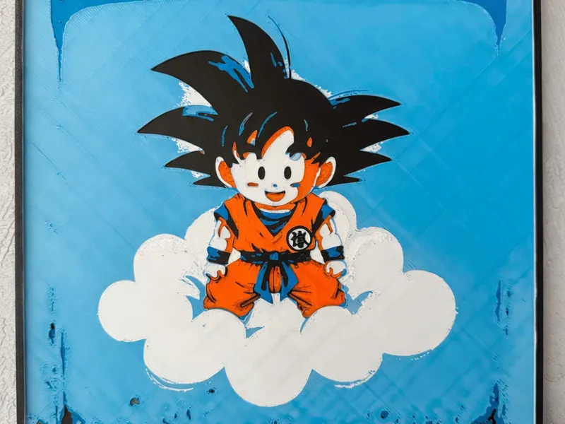 Street Art Songoku DragonBall