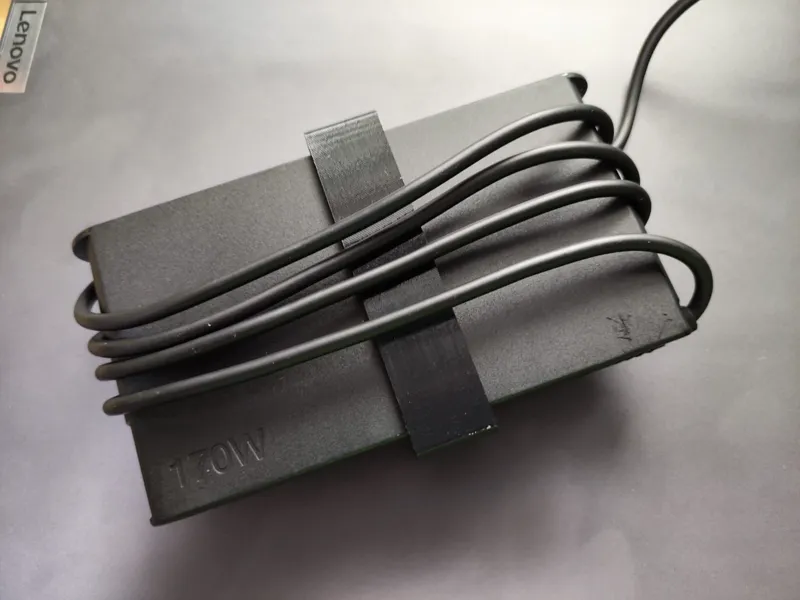 Lenovo 170W charging brick cable organizer