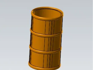 Parametric Zen Bamboo Pencil Holder