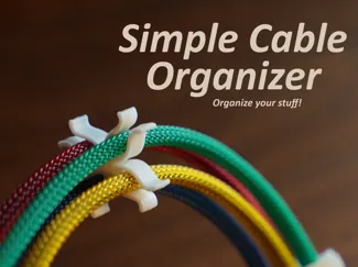 Simple Cable Organizer/Clip