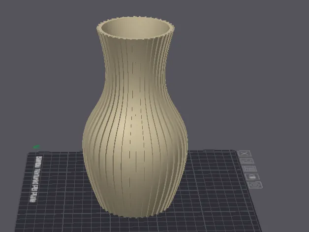 Modern Spiral Vase – Easy Print
