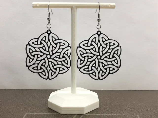Celtic earrings no AMS, 0.4 mm nozzle