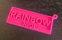 Porte-clés Rainbow High — photo 3