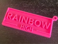 Porte-clés Rainbow High — photo 1