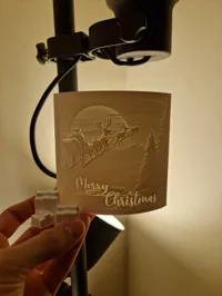Carte de vœux lithophanie « Joyeux Noël » — photo 6