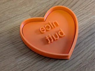 Nice Butt Cookie Cutter