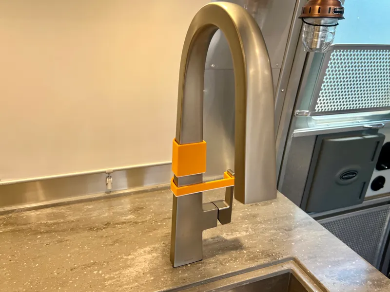 Airstream Faucet Stem and Handle Holder