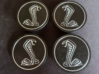 Wheel centre caps - Ford Mustang Shelby 57 mm