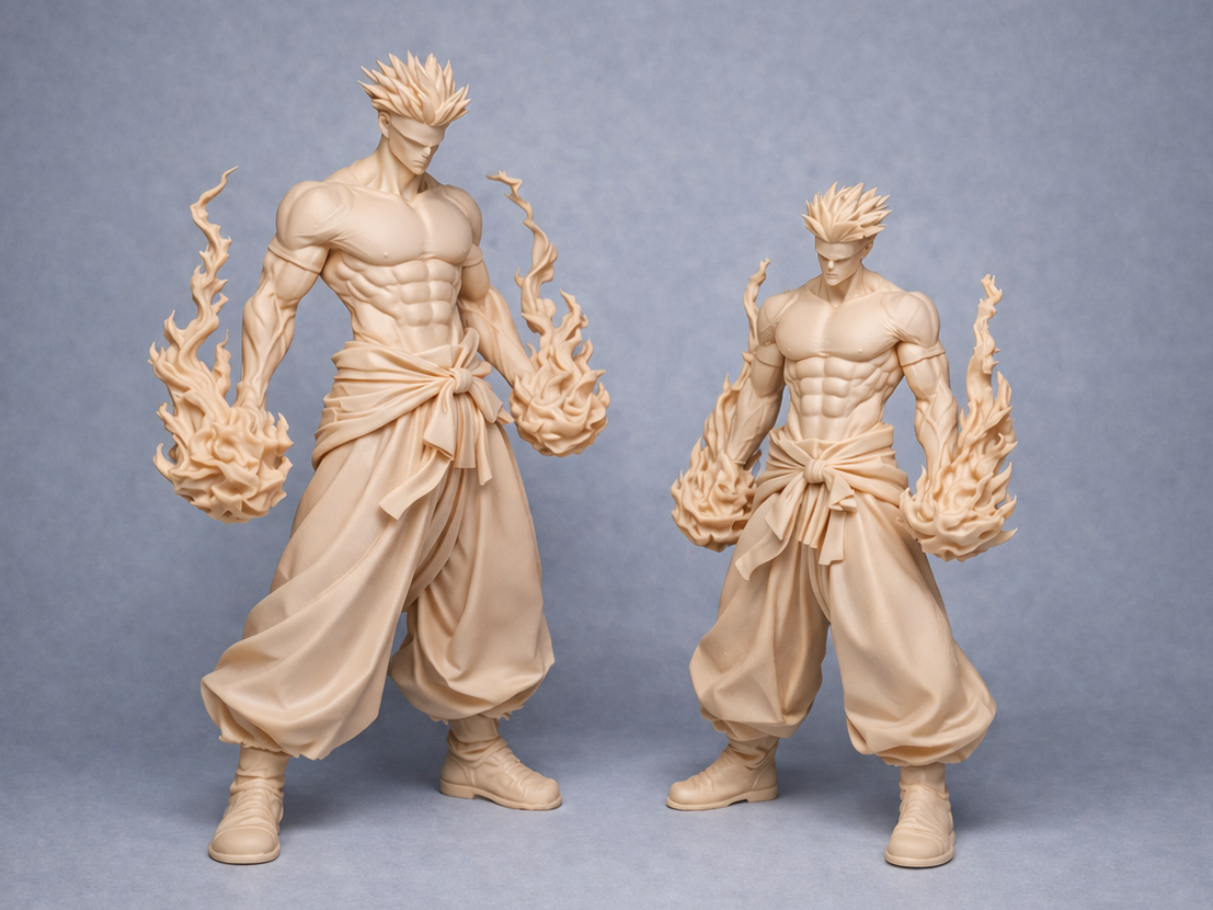 action figure satoru gojo - jujutsu kaisen